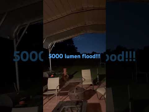 Husky light Home Depot 5000 lumen flood light!!