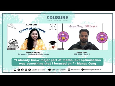 Manav Garg — DSE