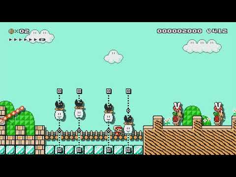 The Journey Back Home by Yosef - Super Mario Maker - No Commentary 1bs
