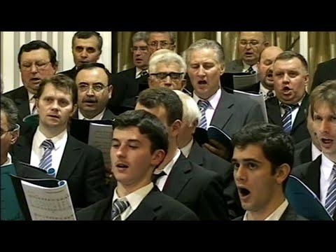 Corurile bărbătești reunite la Biserica Baptistă „Speranța” Arad ~ Mergeți în toată lumea