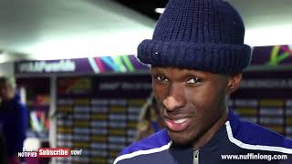 WILL CLAYE SAYS HE IS TAKING TIME OUT TO CONCENTRATE ON MUSIC- IAAF WORLD INDOOR CHAMPS '18 video