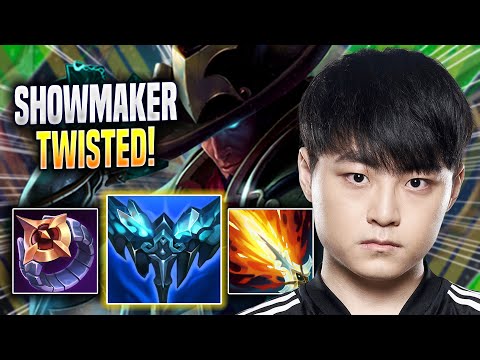 SHOWMAKER IS SO CLEAN WITH TWISTED FATE! - DK ShowMaker Plays Twisted Fate MID vs Ryze!