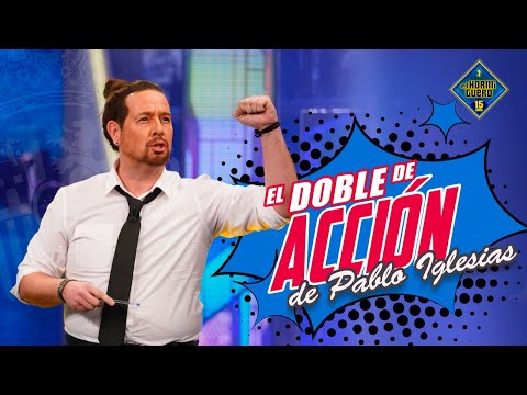 Carlos Latre is Pablo Iglesias's stunt double - El Hormiguero