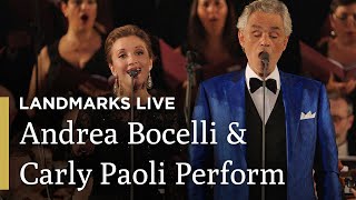 Time to Say Goodbye: Andrea Bocelli and Carly Paoli | Landmarks Live in Concert - Andrea Bocelli