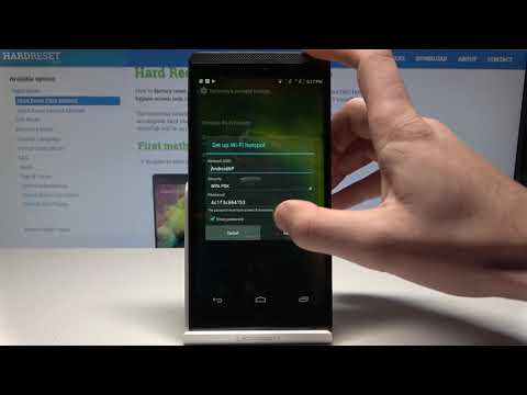 How to Turn On Portable Hotspot HP Slate 6 VoiceTab - Wi-Fi Share / Mobile Hotspot