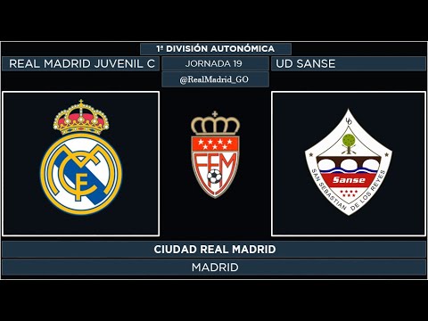 Real Madrid Juvenil C - UD Sanse | 1ª División Autonómica Juvenil 2021/22 | Jornada 19