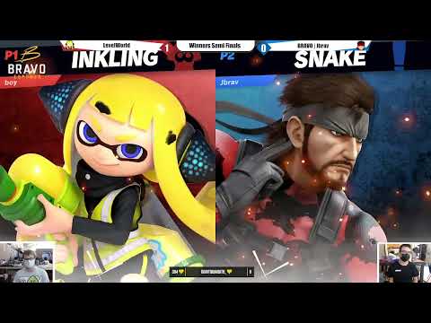 Saturday Smashdiac 1 [SSBU Tournament] - Jbrav (Snake) vs. LevelWorld (Inkling) Pools