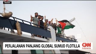 Greta Thunberg Ikut Global Sumud Flotilla, Italia-Spanyol Kirim Kapal Perang ke Gaza