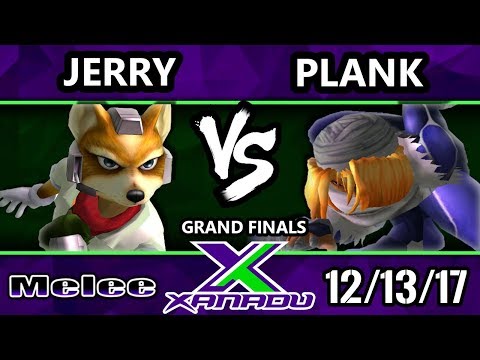 S@X 232 Melee - Plank (Sheik) Vs. Jerry (Fox) - Smash Melee Grand Finals - SSBM