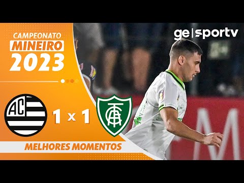 Gols e lances de Athletic Club x América-MG
