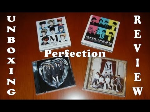 Unboxing Review - Super Junior M Perfection ALL versions (cd, cd+dvd, japan cd and japan cd+dvd)