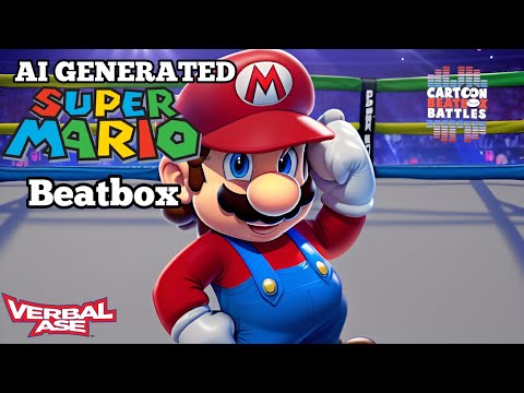 AI Generated Mario Beatbox - Cartoon Beatbox Battles