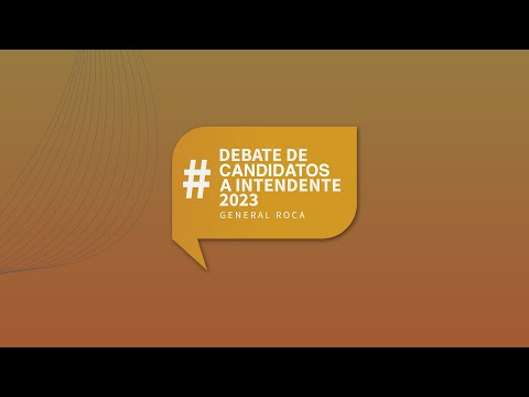 VIDEO: Mirá acá el debate de candidatos a la intendencia en vivo