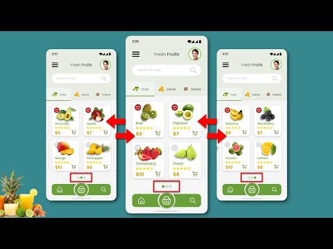  How to Create E commerce Food Delivery App in Adobe XD App UI UX Design
