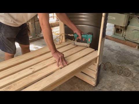 Unique And Easy Creative Ideas For Beginners // How To Recycle Oil Barrels Into Beautiful Furniture