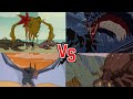 King Cobra Vs Crustacean Rex Vs Giant Bat Vs Skeetra Godzilla The Series 1999