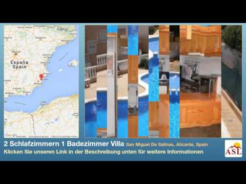 2 Schlafzimmern 1 Badezimmer Villa zu verkaufen in San Miguel De Salinas, Alicante, Spain