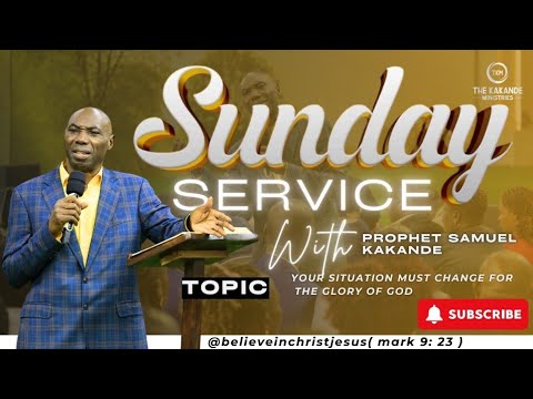 YOUR SITUATION MUST CHANGE FOR THE GLORY OF GOD