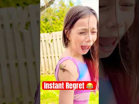 INSTANT REGRET!😂