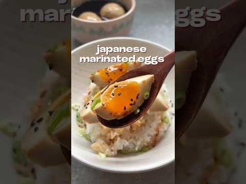 How to level up your egg game - make these Japanese soy marinated eggs aka ramen eggs 😮‍💨 #recipe