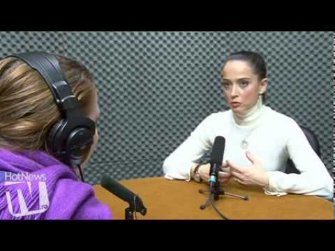 Ilinca Goia in Studioul HotNews.ro