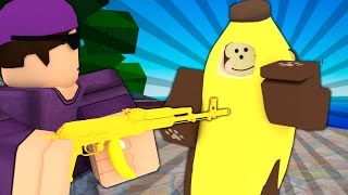 I found a real monkey skin, so I 1v1&#39;d him.. (Roblox Arsenal)