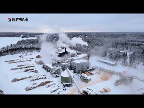 Kuhmo Oy: KESLA 2112 -nosturi teollisuuskäytössä