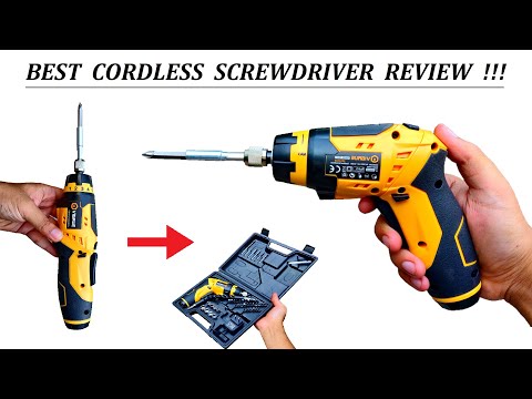 VIGRUE REVIEW Best Cordless Screwdriver 2021