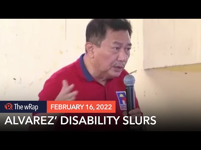 ‘Protect the vulnerable’: Autism Society slams Alvarez for disability slurs at sortie