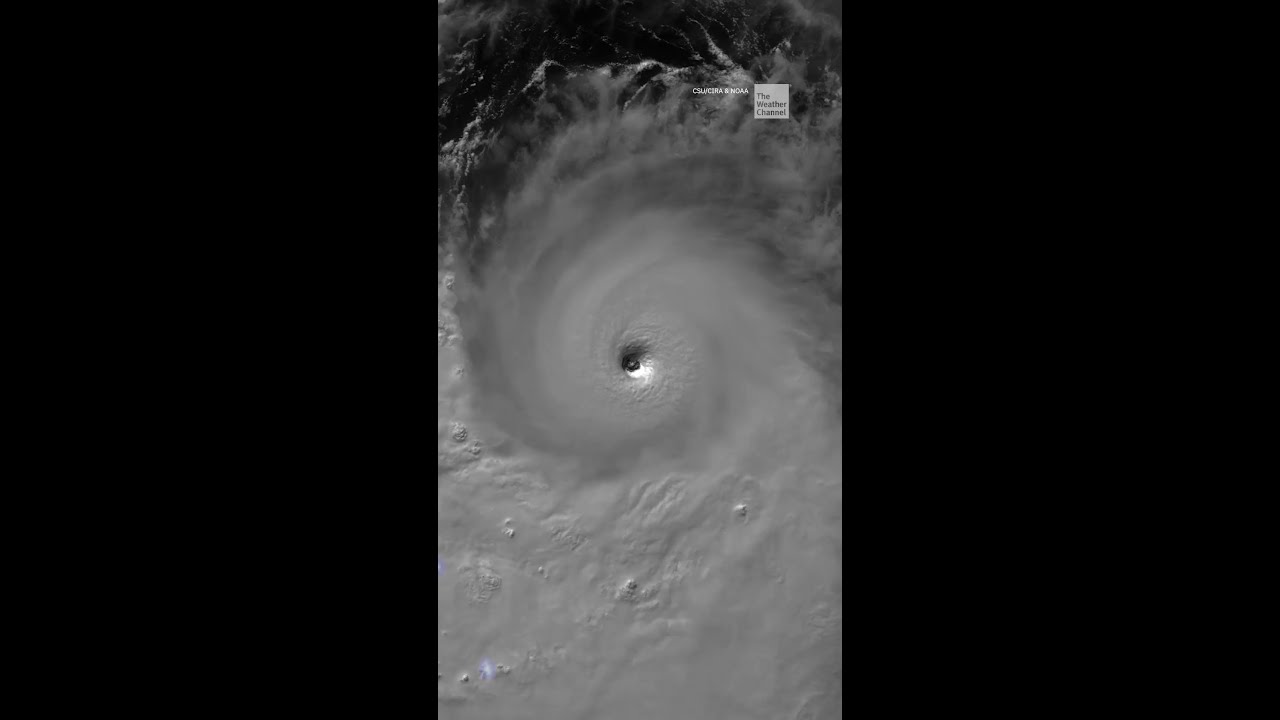 Hurricane Melissa In Motion