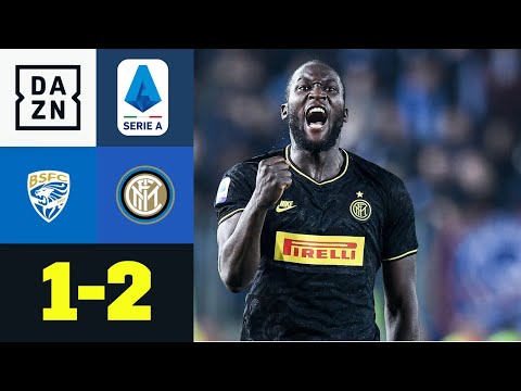 Lukaku trifft, Balotelli verzweifelt! Inter jubelt in Brescia: Brescia - Inter 1:2 | Serie A | DAZN