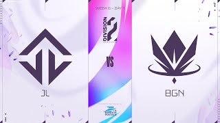 LFL Division2 Spring Split 2023 - W6D1 - JL vs BGN