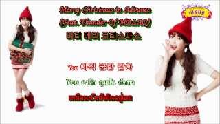 [Thai Karaoke &amp; Thai Sub] IU (Feat. Thunder) - Merry Christmas in Advance (미리 메리 크리스마스)