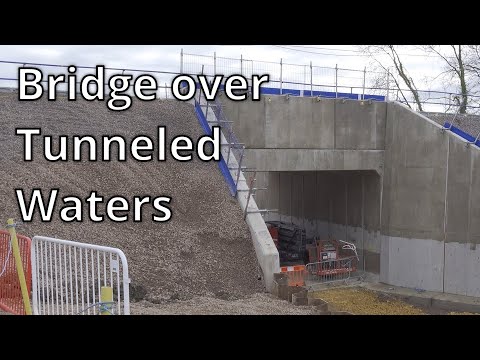 258. The new rail-canal bridge that was built in just seven days.