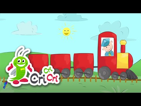 Trenul - Cantece pentru copii | CriCriCri #cantecepentrucopii