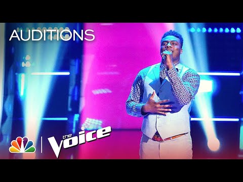 The Voice 2018 Blind Audition - Kirk Jay: "Bless the Broken Road"