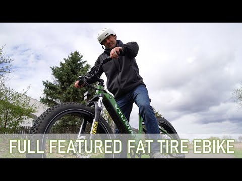 VTUVIA Reindeer affordable capable fat tire ebike review
