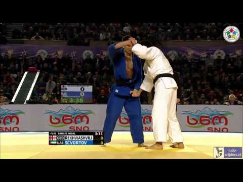Judo 2014 Grand Prix Tbilisi: Rekhviashvili (GEO) - Scvortov (UAE) [-73kg] bronze