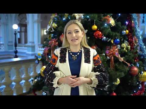 Oksana Yurynets wishes Christmas to friends from all over the world