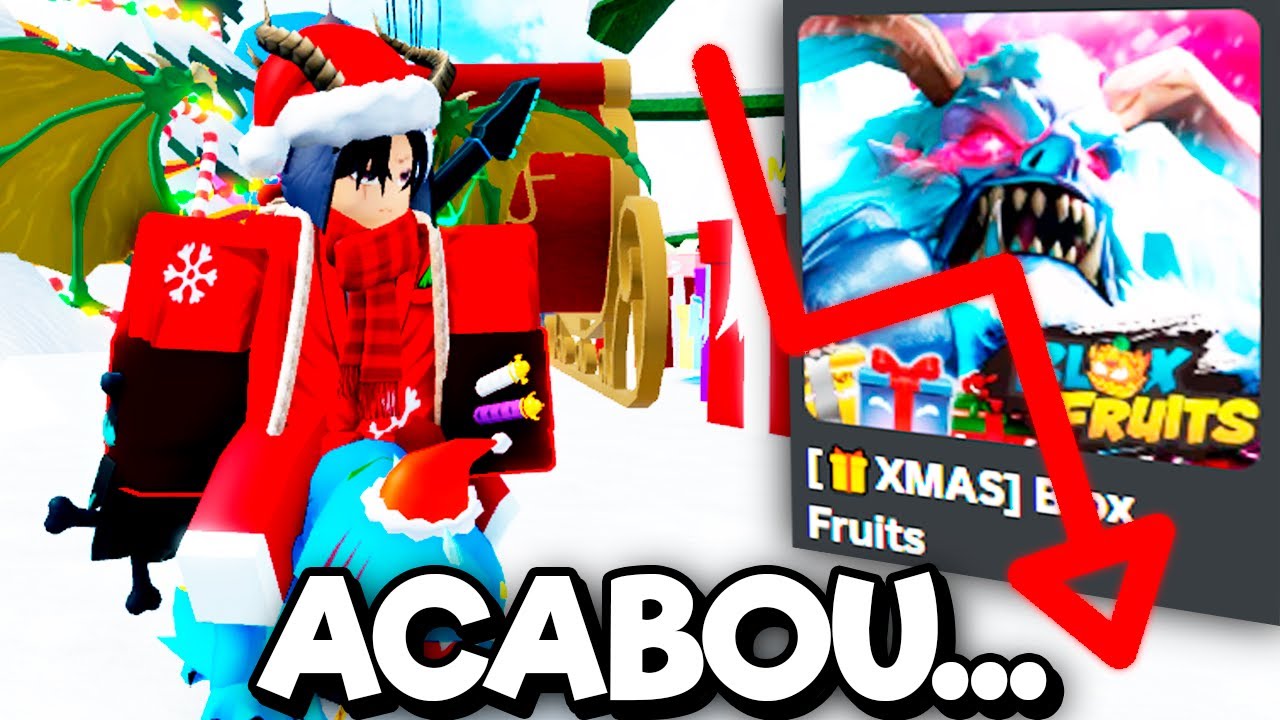 ATUALIZAÇÃO DO BLOX FRUITS ACABOU E AGORA...