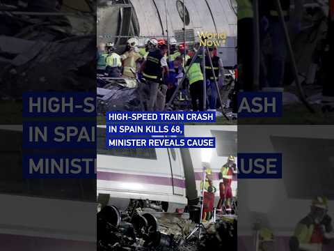 High-speed train crash in Spain kills 68, minister reveals cause