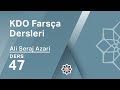 kdo farsça dersleri 47 kelime Çalışması renkler