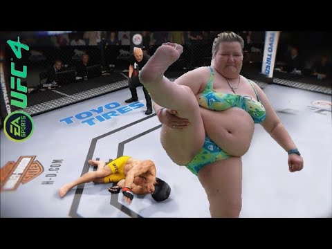 UFC4 | Bruce Lee vs Shemoon Sumo (EA Sports UFC 4) wwe mma
