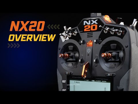 Spektrum NX20 Radio - Overview and Comparison (IX20/IX14)