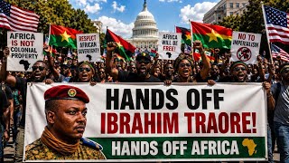 Hands Off IBRAHIM TRAORÉ Movement Begins In US