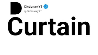 Curtain Synonyms | Thesaurus | Similar Words 