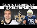 Saints TRADING UP Into The Top 10? New Orleans Saints Trade Rumors From ESPN At The 2024 NFL Draft