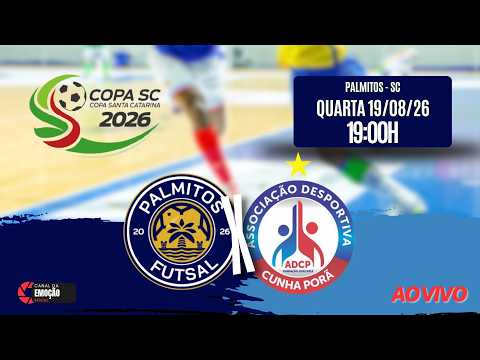 AO VIVO - Palmitos x ADCP / Copa Santa Catarina de Futsal 2026