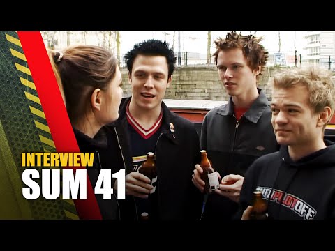 Thumbnail for Sum 41 in 2002: 'We sent this video to the record label of us causing trouble' | Interview | TMF by Sum 41