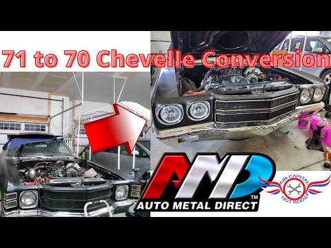 '71 to '70 Chevelle front end conversion ACHRG EP 14